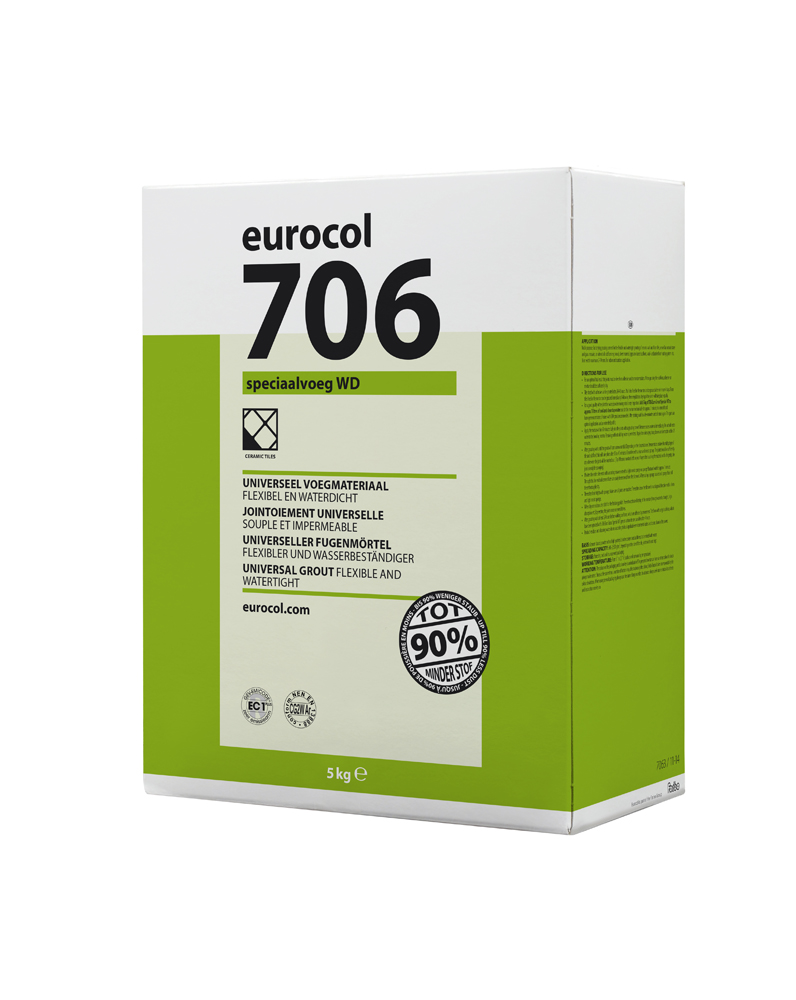 Eurocol 706 WD-voeg Basalt Grijs 5kg